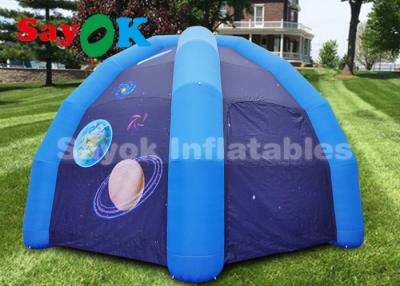 China Inflatable Globe Tent Giant Inflatable Spider Tent Camping With Air Blower For Exhibition / Trade Show for sale