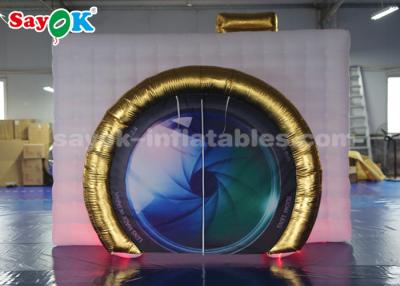China Inflatable Cube Tent Portable Inflatable Photo Booth 210D Oxford Cloth Material Waterproof for sale
