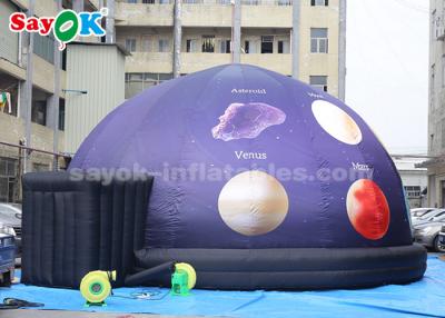 China tienda inflable fuerte de la bóveda del planetario de los 8m para la educación escolar en venta