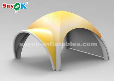 China Inflatable Camping Tent Customized Portable X Shape Inflatable Air Tent For Trade Show Easy Assemble for sale