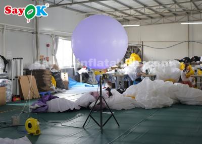 China Inflatable Stand Tripod Balloon Lighting Decoration For Street , Backyard for sale