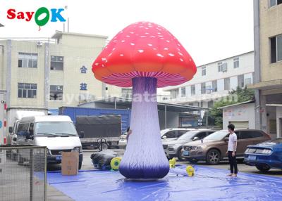 Китай Событие или праздничный раздувной гриб украшения освещения/5м гигантский раздувной продается