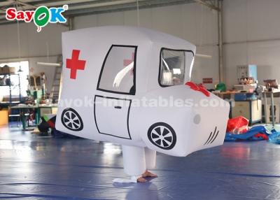 China Giant Custom Inflatable Products  Ambulance Model For Promotion for sale