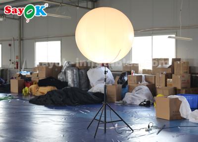 China 1.2m Inflatable Lighting Decoration Stand Up Balloons For Advertising Fairs for sale