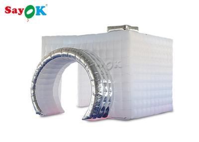 China Inflatable Party Tent White Camera Shaped Inflatable Photo Booth For  Exhibition Water Resistant for sale