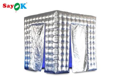 China Inflatable Party Tent Water Resistant Inflatable Led Photo Booth For  Advertising / Promotion for sale