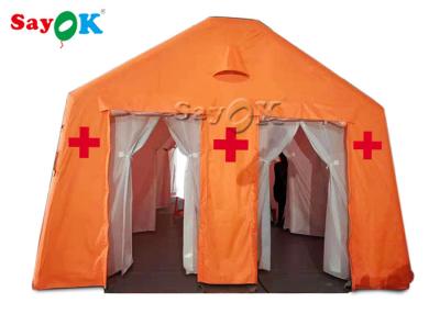 China Inflatable Emergency Tent Fast Built Inflatable Mobile Medical Quarantine Tent To Set Patients for sale