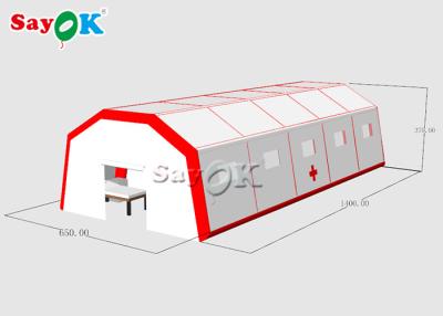 Chine Tente gonflable construite rapide d'air de Gaint pour placer GV ROHS de la CE de patients à vendre