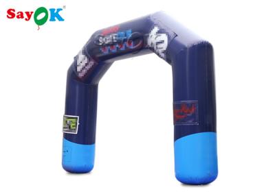 China Arch Bridge Design Outdoor Sport Racing Games Inflatable Finish Line Arch / Blow Up Entrance Arch for sale