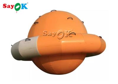 China El agua inflable impermeable juega el giroscopio del agua del UFO de Saturn Rocke en venta