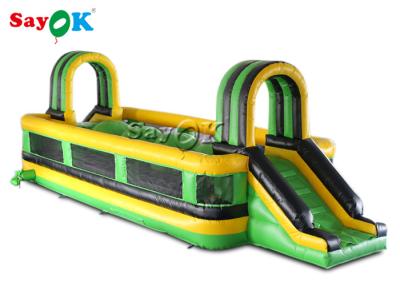 China Inflatable Obstacle Course Giant Wipeout Obstacle 10x3x2.5mH Inflatable Sports Games for sale