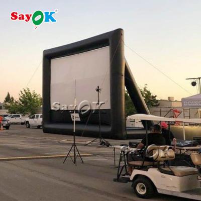 China Customized  Science Centers Airblown Inflatable Movie Screen for sale