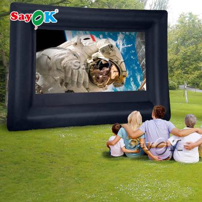 China Projection Cloth Water Proof Inflatable Movie Screen for sale