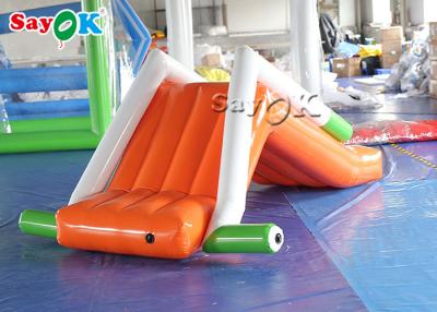 China Outdoor Inflatable Slide For Kids Fire Retardant Climbing Inflatable Bouncer Slide For Yacht Water Park for sale