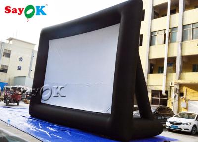 China Inflatable Big Screen Backyard Sealed SGS Inflatable Movie Screen for sale