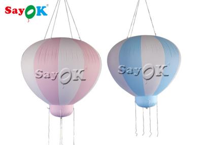 中国 誕生日のでき事膨脹可能な1.5mポリ塩化ビニールの掛かるヘリウムの気球 販売のため