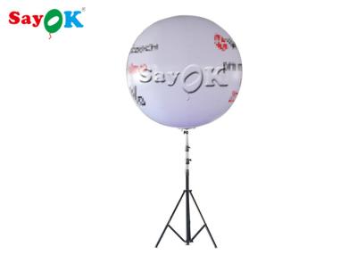 China 1.5m Advertising Inflatable Tripod Stand Led Light Balloon for sale