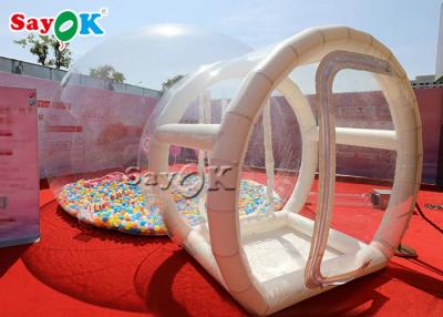 China Inflatable Globe Tent Commercial Inflatable Transparent Bubble Camping Tent For Ourdoor for sale