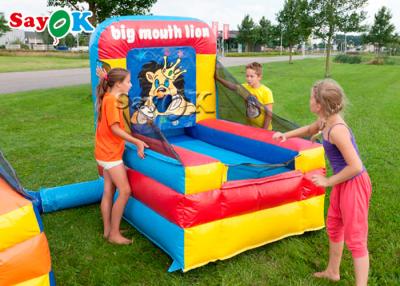 China Inflatable Ball Game Children Playground Baseball Batting Cage Inflatable Sports Games for sale
