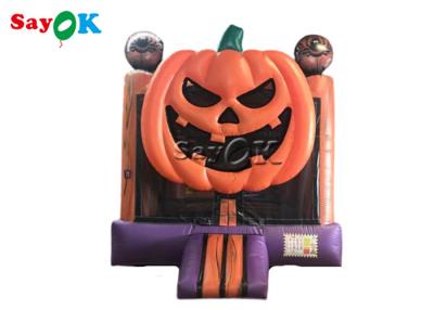 China Adult Jumping Castle Pumpkin Halloween Inflatable Bounce for sale