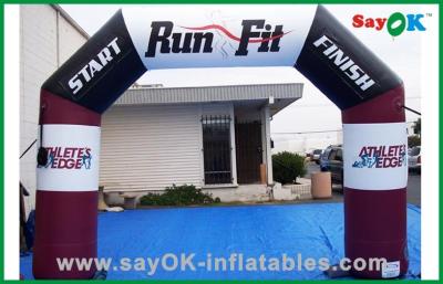China Inflatable Finish Line Arch Rental Durable Waterproof Outdoor Event Inflatable Arch , Inflatable Finish Line for sale