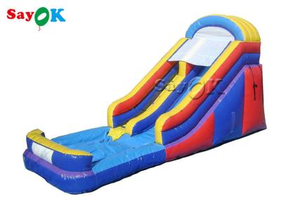 China Commercial Inflatable Slide Outdoor Inflatable Water Slides Backyard Adult Kid Playground PVC Inflatable Pool Slide for sale