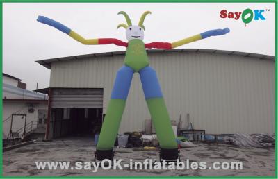 China Inflatable Wacky Waving Tube Man Custom Inflatable Advertising Air Dancer / Wave Man With Two Legs for sale
