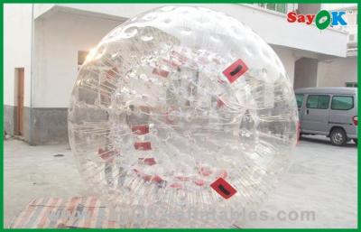 China Inflatable Soccer Ball Game Commercial PVC Zorb Ball For Sports Game , Giant Inflatable Ball for sale