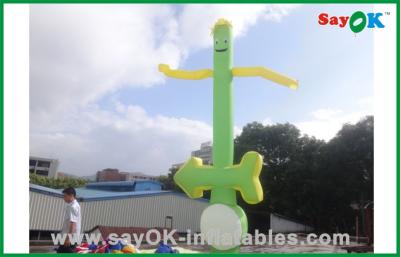 Chine Produit gonflable fait sur commande de ventilateur de l'homme de publicité d'explosion de forme de flèche 750W à vendre