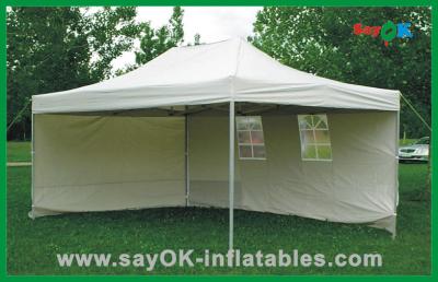China Travel Tent White Customized Outdoor Folding Tent With Oxford Cloth For Party for sale