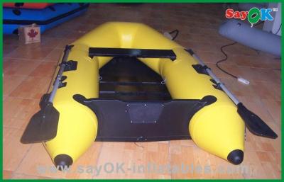 China Heat Sealed Customized 0.9MM PVC Inflatable Boats , Rigid Inflatable Boat for sale