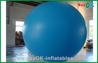 China Blue Color Helium Inflatable Grand Balloon For Outdoor Show Event for sale