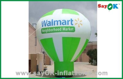 China Green Color Inflatable Balloon Commercial Giant Helium Balloons for sale