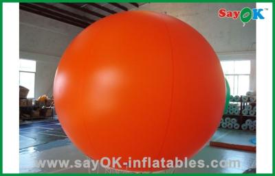 China New Beautiful Orangecoloured Helium Inflatable Grand Balloon For Outdoor Show Event for sale