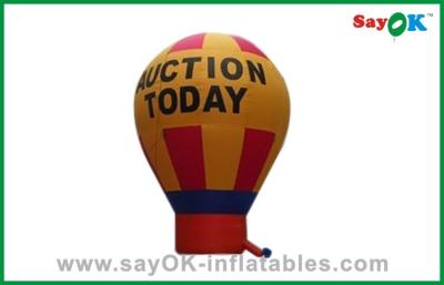 Chine Le ballon grand gonflable Hellium ignifuge commercial monte en ballon le tissu de 600D Oxford à vendre