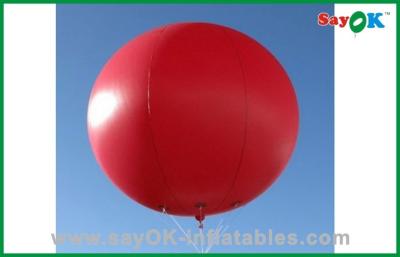 中国 結婚のための商業赤く膨脹可能な気球のヘリウムの広告の気球 販売のため