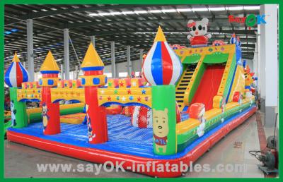 China Mickey Mouse Inflatable Bounce House Kids Fun Inflatable Castle , Large Inflatable Bouncer , Giant Bouncy Castle for sale