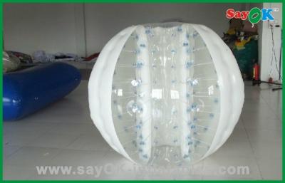 China Inflatable Outdoor Games Hot Selling Bubble 0.6mm PVC/TPU 2.3x1.6m Inflatable Body Bumper Ball For Game for sale