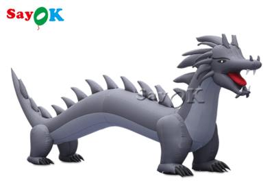 China Inflatable Model Christmas Oxford Cloth Jumbo Inflatable Dragon With Wings for sale