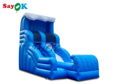 China Inflatable Swimming Pool Slide Outdoor PVC Tarpaulin Inflatable Inflatable Water Slides For Kids for sale