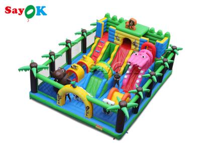 China Waterproof Inflatable Playground Naughty Fort Castle Slide for sale
