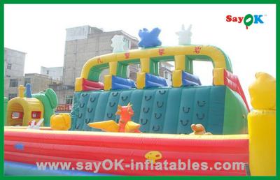 China Leão-de-chácara inflável comercial de Ginat/corrediça inflável/combinado inflável para crianças à venda