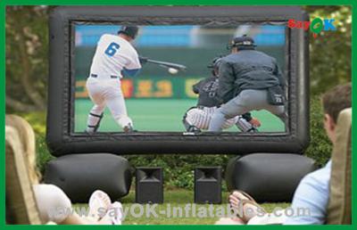 China Oxford-Stoff-aufblasbare Kinoleinwand/aufblasbarer Fernsehschirm hergestellt in China zu verkaufen