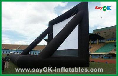 China Large Inflatable Movie Screen Advertising Inflatable Movie Screen / Inflatable Tv Screen For Outdoor Party for sale