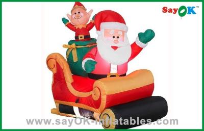 China Inflatable Christmas Decoration For Advertisement Large Santa Claus for sale