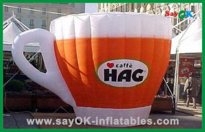 China Promotional Activity Outdoor Advertising Inflatable Coffee Cup For Sale for sale