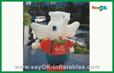 China inflatable animal costume Custom Cute Elephant Inflatable Cartoon Characters For Holiday Decorations for sale