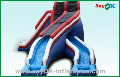China Commercial Inflatable Slide 0.55mm PVC Blow Up Slip N Slide Combo Home Backyard Inflatable Bouncer & Slider for sale