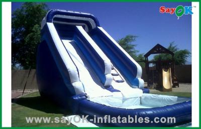 China Enormes escorregadeiras de água infláveis Custom PVC Tarpaulin Mini Bouncer / Bouncer inflável Slide e Slide para diversão de água à venda