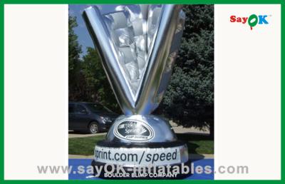 China Anuncio inflable comercial de la taza inflable enorme del trofeo de los deportes con RoHS en venta
